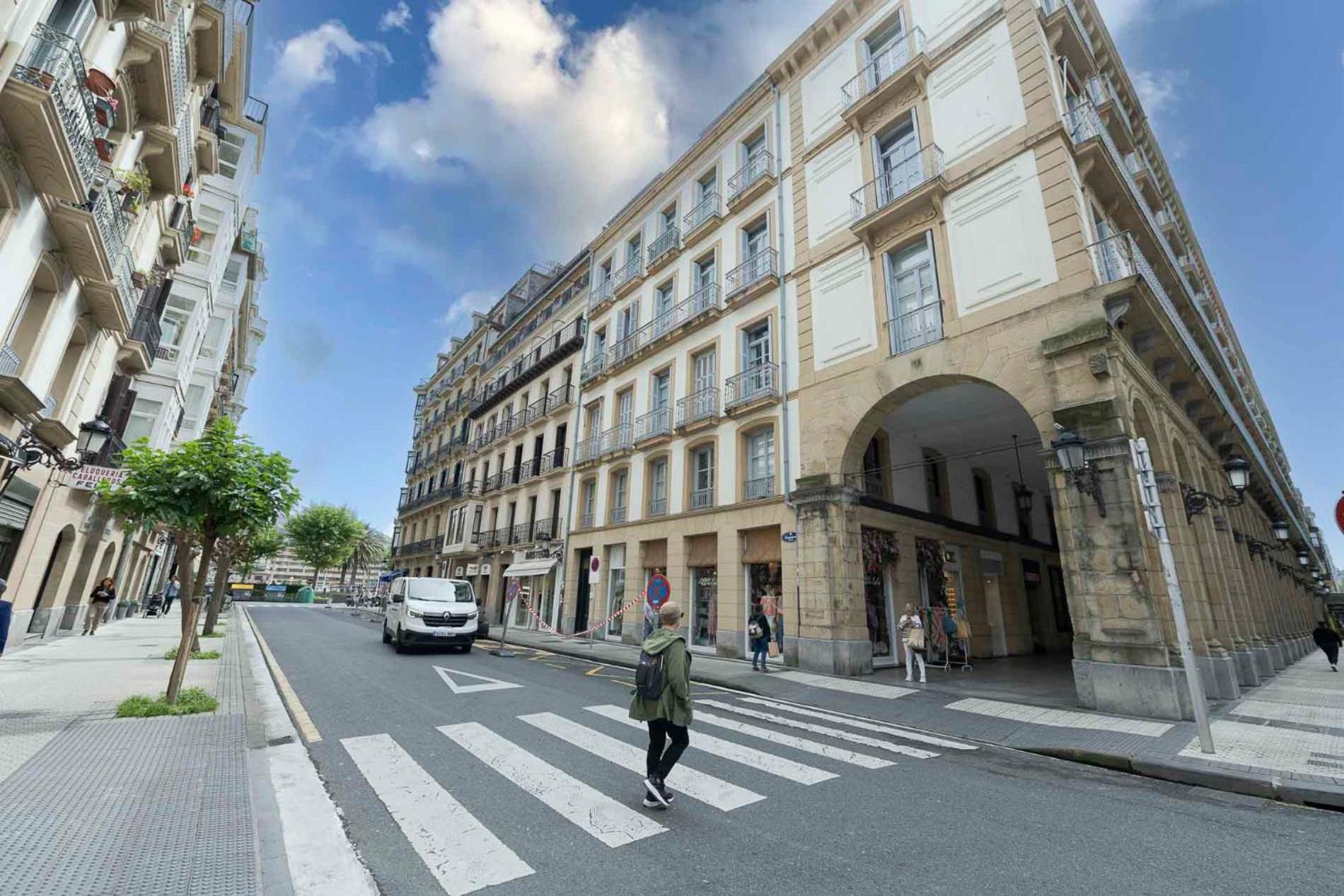 Apartamento Victoria En El Centro De San Sebastián Kültér fotó